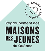 Logo regroupement des maisons des jeunes du québec