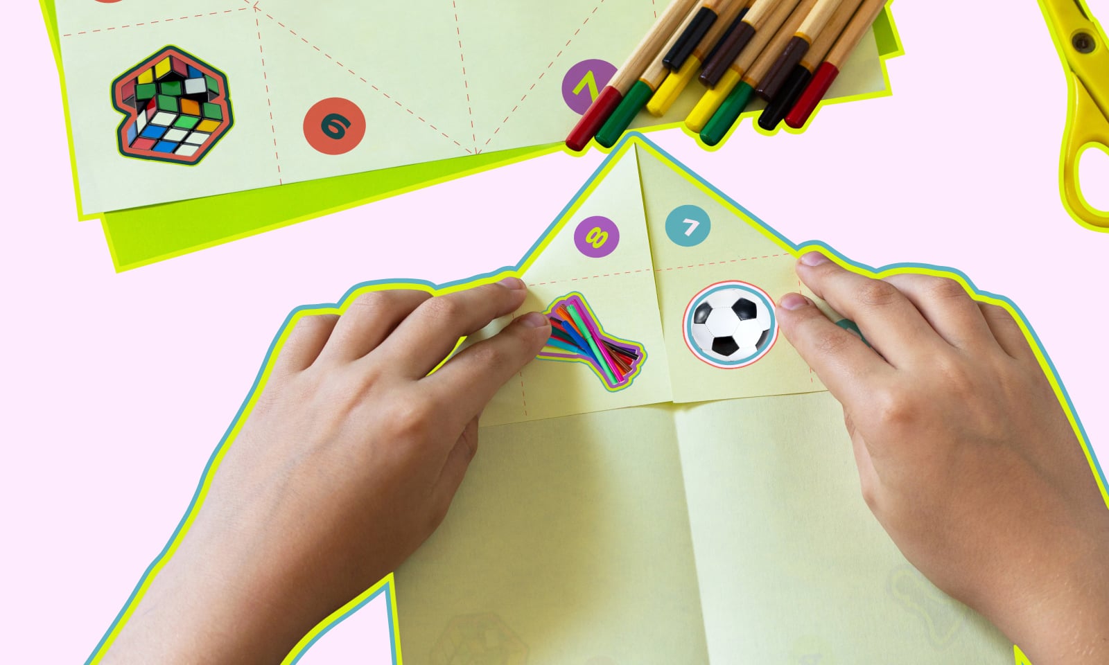 Activité en famille - on joue au coin-coin